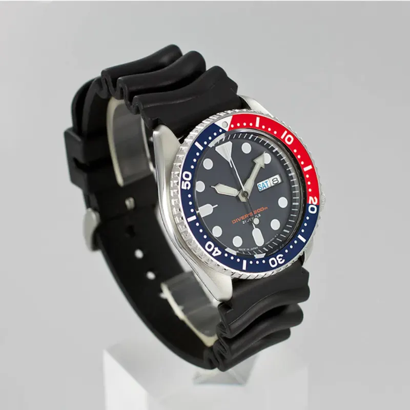 Seiko Prospex Diver's Pepsi Dark Blue Dial Men's Watch- SKX009K